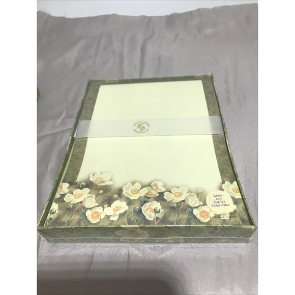 VINTAGE CREATIVE PAPERS STAIONARY WRITING PAPER MAGNOLIAS - Picture 3 of 7